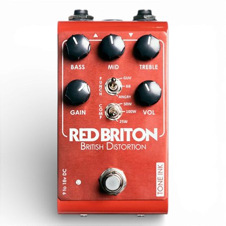 Pedal Red Briton - British Distortion – Usado