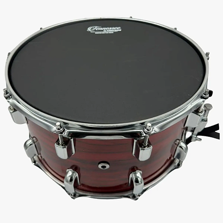 Caixa de Bateria 14x8 Tennessee by Liverpool Red Vermelha