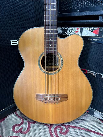Baixolão 5 Cordas Giannini Linha Feito A Mão Eletroacústico – Usado