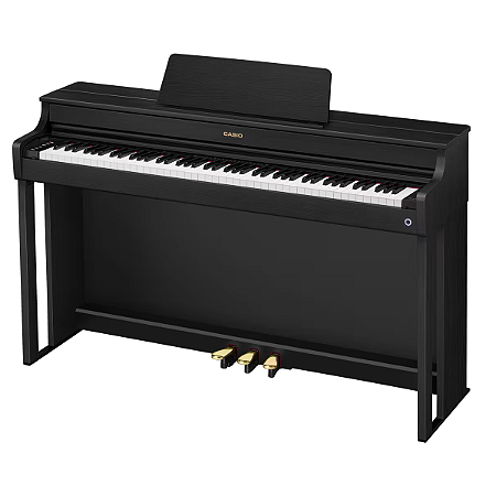 Teclado Casio AP-300 Bk Piano Digital com banqueta Celviano Preto