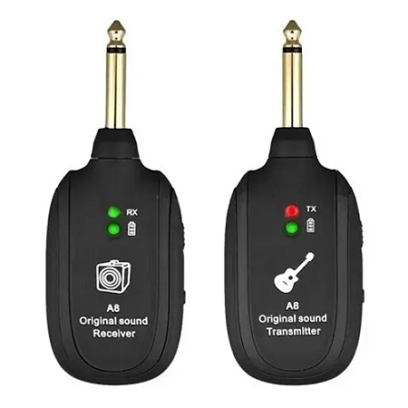 Transmissor E Receptor Sem Fio P/ Guitarra