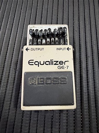 Pedal Boss Equalizador Ge7 Equalizer Usado