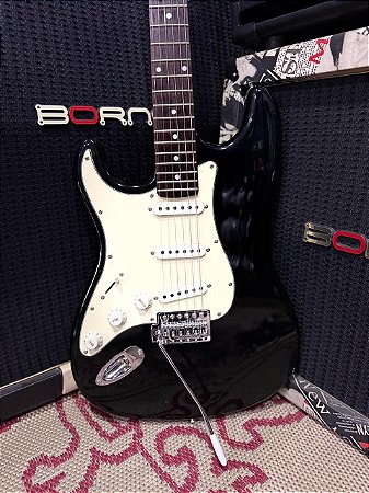 Guitarra Canhota Tagima Memphis Mg32 Preta - Usado