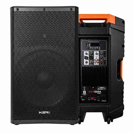 Caixa De Som KSR Ativa 15 profissional 750w Pro Kr1500a KC020