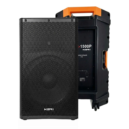 Caixa De Som KSR Passiva 15 profissional 750w Pro Kr1500p KC021