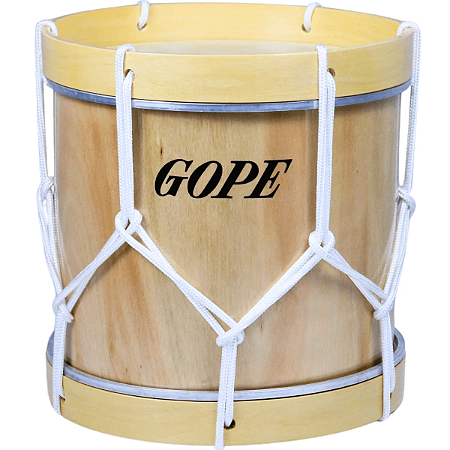 Alfaia Gope 22" Madeira Com Aro De Madeira - Afinacao De Corda Bme22