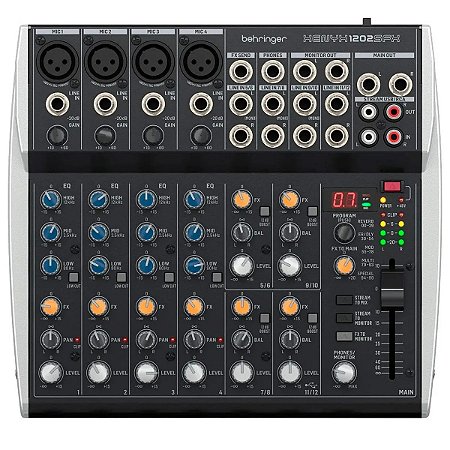 Mesa Behringer 10 Canais Xenyx 1202SFX Interface E E