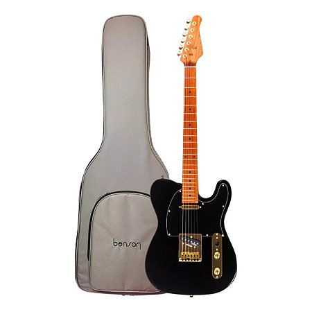 Guitarra Benson Hardy T 904 M BK/BK Gold
