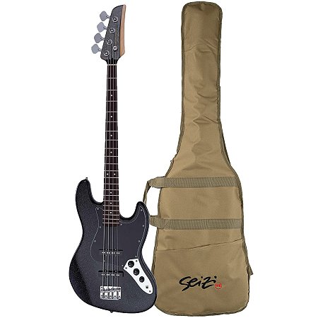 Baixo Seizi Fun Jazu JB 4 Black Sparkle