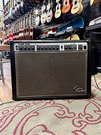 Amplificador Staner Tube One Pré Valvulado 120w Rms 2x12 Stereo 7 Efeitos + Foot – Usado