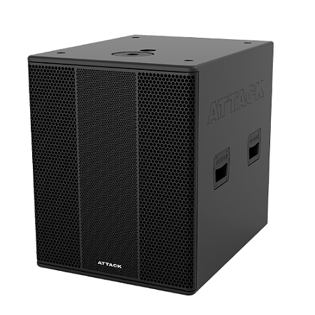 Subwoofer Amplificado Attack Red Digital VSS118A 1x18