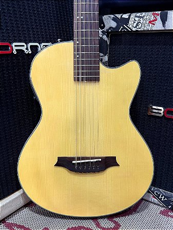 Violão flat 12 cordas Crafter Cruzer c/ Bag pouco usado