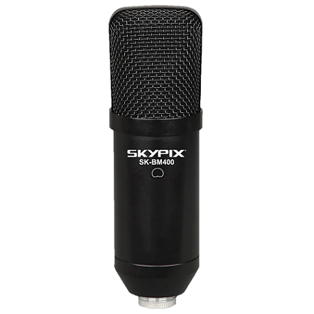 Microfone Condensador para estudio podcast Skypix Sk-bm400