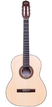 Violão Rozini RX210 Studio Clássico Ativo Verniz Fosco Louro Preto Nylon Eq Fishman Sonitone Cl3