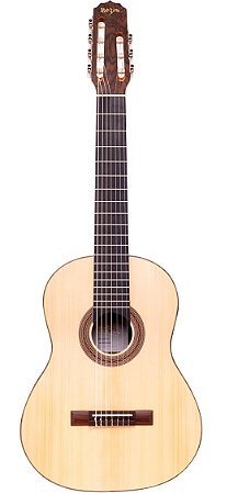 Violão Rozini RX517 Studio 7c Acústico Verniz Fosco Louro Preto Nylon