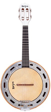 Banjo Rozini RJ11 Color Eletrificado Passivo Branco
