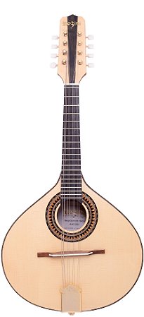 Bandolim Rozini RB27 Dourado Eletrificado Passivo Natural Brilhante Maple