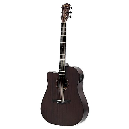 Violão Canhoto Tagima Grand Reserva Kansas LH DKMOP Dark Mahogany Open Pore