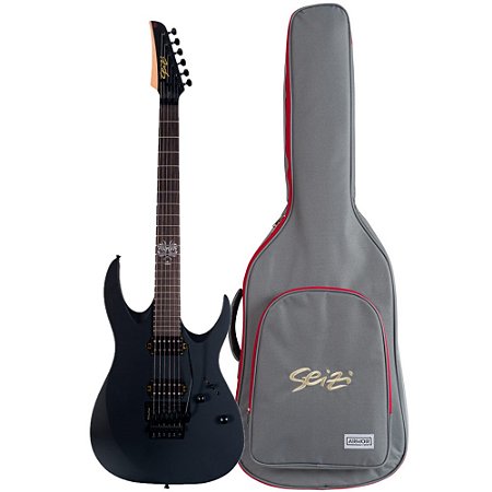 Guitarra Seizi Katana Akuma HH Floyd Rose Black Satin