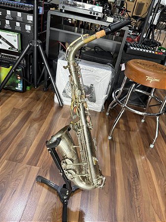 Sax Alto Weril + Bag Acolchoado – Usado