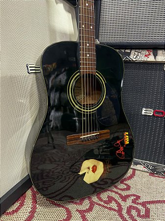 Violão Silvertone Paul Stanley Kiss Ps D1 Bk Edição Limitada – Usado