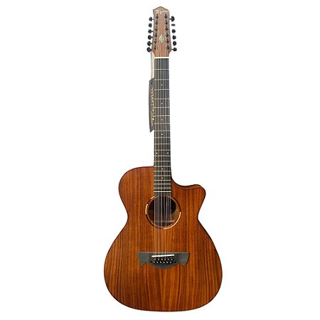 Violão 12 cordas Tagima Solaris com efeitos MediumJumbo Koa