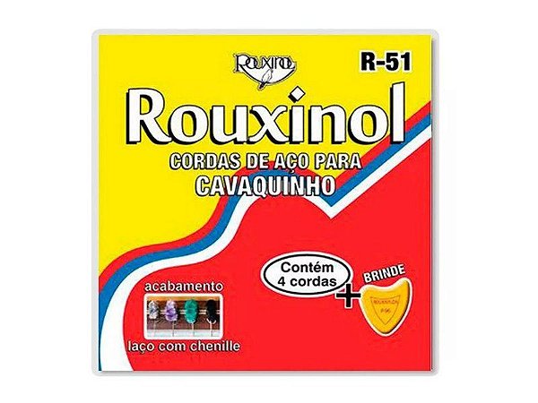 Encordoamento Rouxinol R51 chenile Cavaquinho Cavaco banjo
