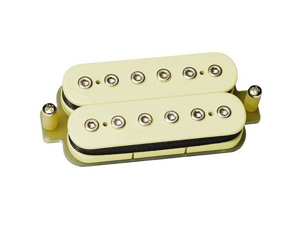 Captador sergio rosar rock king plus humbucker ponte Creme