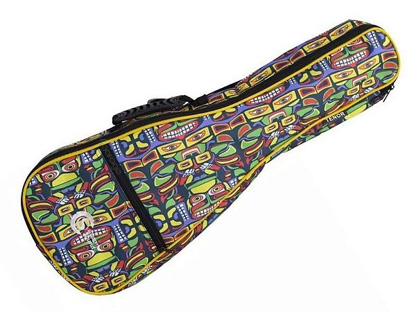 Capa Bag ukulele tenor luxo acolchoado colorido Custom Sound