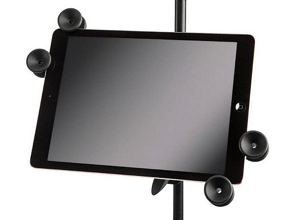 Suporte tablet celular Universal Regulável Pedestal microfone
