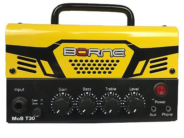 Cabeçote Borne Mob T30 Cor Amarelo 30w