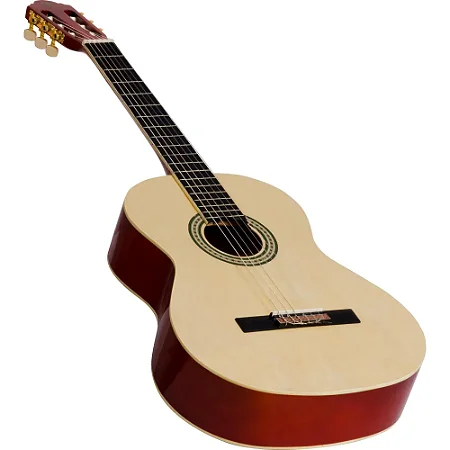 Violão iniciante Harmonics GNA-111 Natural cordas Nylon acústico