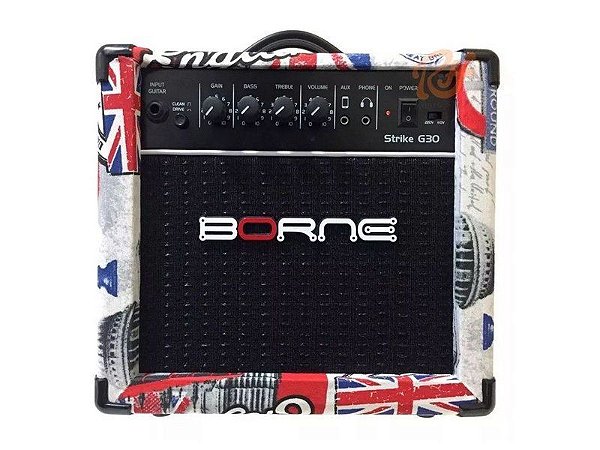 Amplificador para guitarra Cubo Borne G30 London C/ Distorção