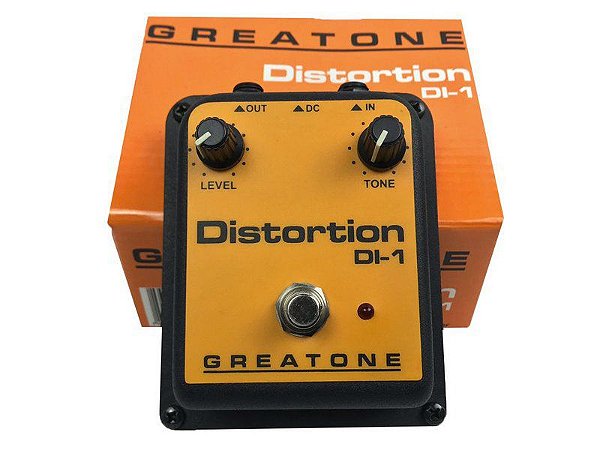 Pedal de distorção distortion Onerr Greatone DI-1 guitarra