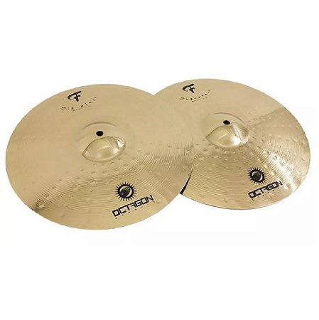 Prato Octagon F Signature Chimbal 14 Hi Hat  Par Fs14hh