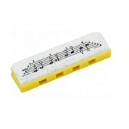 Gaita Infantil Hohner Harmonica Speedy Diatônica Amarela