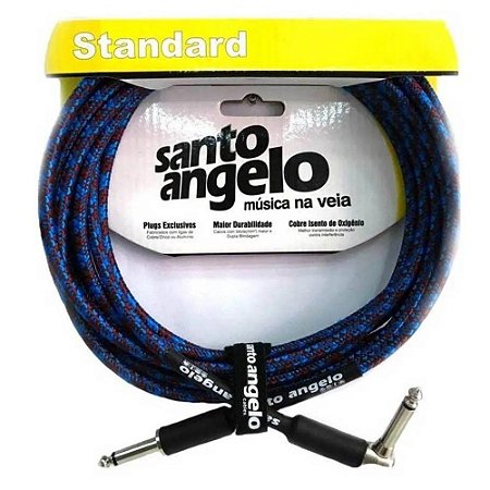 Cabo Santo Angelo Textil 4,5 Metros P10 X P10 90 Plug L