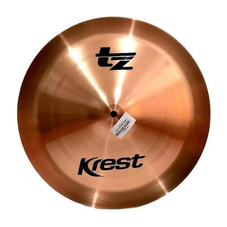 Prato China Krest Cymbals Tz 16 Bronze B8 Tz16ch