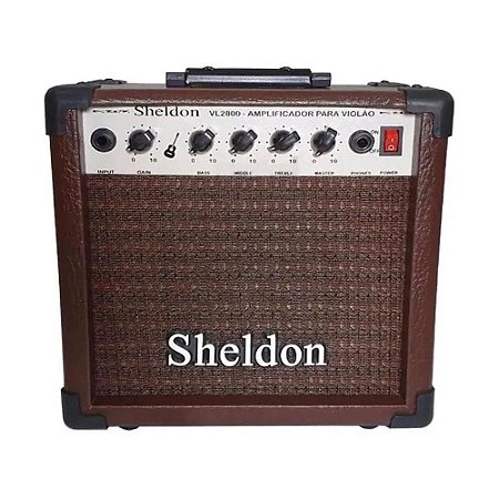 Amplificador Para Violão Sheldon Vl2800 15w Promoção Oferta