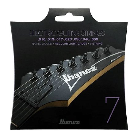 Encordoamento 7 Cordas 0.10 Ibanez Legs71 Para Guitarra