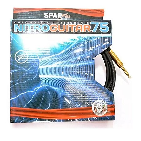 Cabo 3 Metros P10 P10 Sparflex Nitro Guitar 75