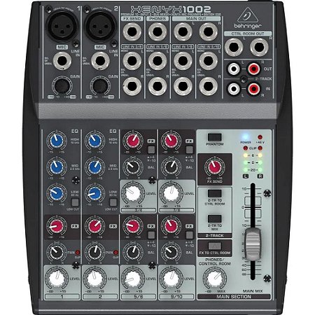 Mesa De Som Behringer Xenyx 1002 10 Canais 110v 2 A Garantia