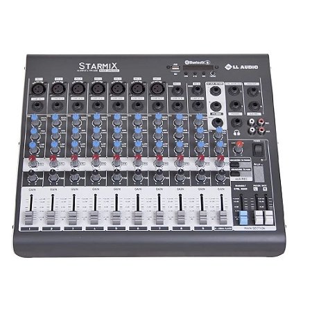 Mesa De Som 10 Canais Starmix Xms1002d Ll Audio