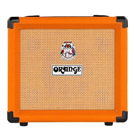 Cubo Amplificador Orange Crush 12 W Laranja Para Guitarra