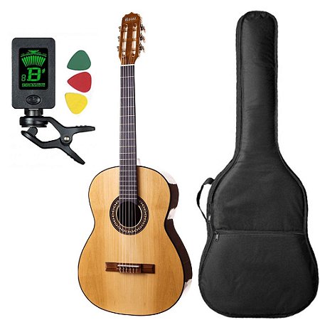 Violão Rozini Rx201 Acustico Nylon Classico Capa Afinador