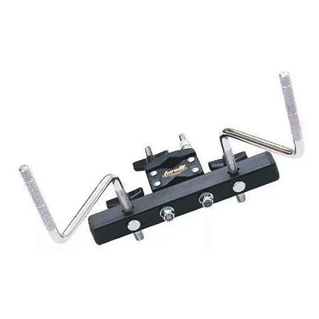 Clamp De Percussão Duplo Mini Rack Para Fixar Torelli Ta452