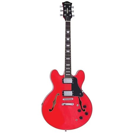 Guitarra semi acústica Strinberg SHS-300 Vermelho