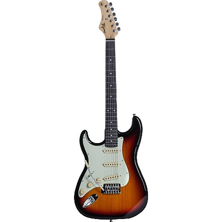 Guitarra Canhoto Tagima Tg500 Lh Sunburst stratocaster
