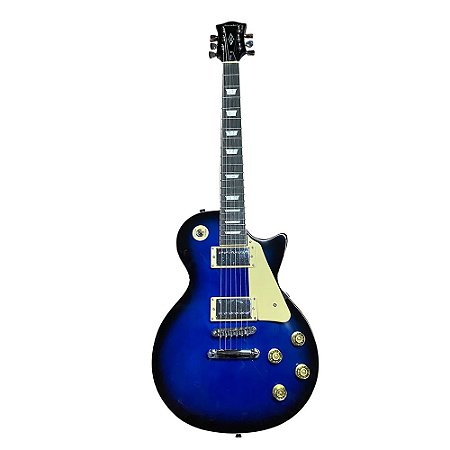 Guitarra Les Paul Strinberg Lps230 Azul Blue Bl