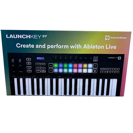 Teclado Launchkey 37 Mk3 Controlador Novation  37 Teclas